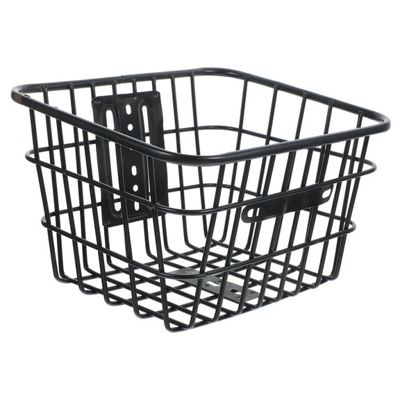 STRANDCHIC Premium Iron Handlebar Basket for Bicycle Front Storage Needs
