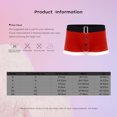 thumbnail image 7 of ZDHOOR Mens Xmas Costume Ball Santa Claus Boxer Briefs Velvet Elk Boxers Shorts Underwear Red-B L, 7 of 7