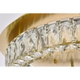 thumbnail image 5 of Monroe 22 inch LED single flush mount in gold, 5 of 5