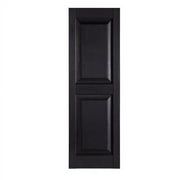 Perfect Shutters IR521559025 Premier Raised Panel Exterior Decorative Shutters Sienna Brown - 15 x 59 in