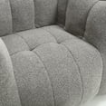 thumbnail image 4 of PORKISS Soft Bean Bag Chair with Footstool, Fluffy Lazy Sofa Chenille Fabric Bean Bags Comfy Couch for Adults Teens, Grey, 4 of 12