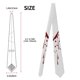 thumbnail image 2 of Balery Bloody Hand Corbata Clásica de Seda para Hombre, Corbata Tejida Jacquard, Corbatas Formales para Negocios y Bodas, 2 of 7