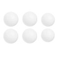 thumbnail image 1 of Balones De Fútbol De Mesa Abs Balones De Fútbol De Mesa Ligero Accesorio De Fútbol Blanco Kit De Futbolín Para Juego De Mesa Competición Deportiva 6 Uds Yuarrent OD007525-00, 1 of 7