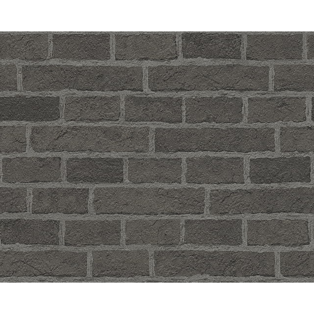 Dekora Natur 6 - Naturally Multifaceted Grey, Black Wallpaper Roll