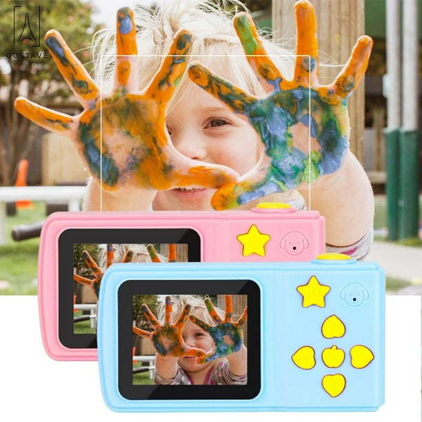 GustaveDesign Kids Digital Camera 2.0" Mini Camera with Micro SD Card