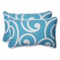 thumbnail image 1 of Pillow Perfect 564173 Meilleur Coussin Rectangulaire Turquoise - Lot de 2, 1 of 1