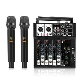 4-channel DJ Mixer Professional Audio Mixer With Wireless