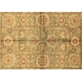 thumbnail image 1 of Ahgly Company Indoor Rectangle Oriental Brown Traditional Area Rugs, 7' x 10', 1 of 4