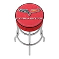 thumbnail image 5 of Trademark Global Corvette C6 Padded Backless Swivel Bar Stool, 5 of 5