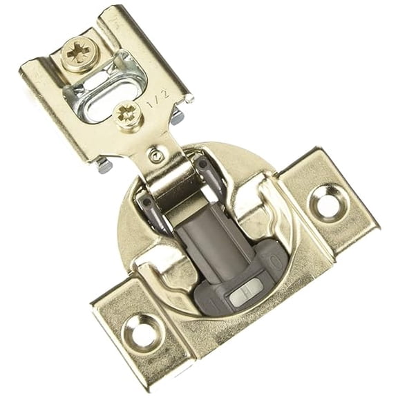 Blum 38N355BE08x20S Compact Soft-Close 1/2" Overlay Blumotion Hinge, Nickel Fini