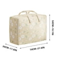 thumbnail image 4 of LSLJS Surdimensionné Vêtements Courtepointes Storage Sac Garde-Robe Tri Storage Boîte Portable Storage Sac Fermeture Éclair Tasse Storage Sac, 4 of 4