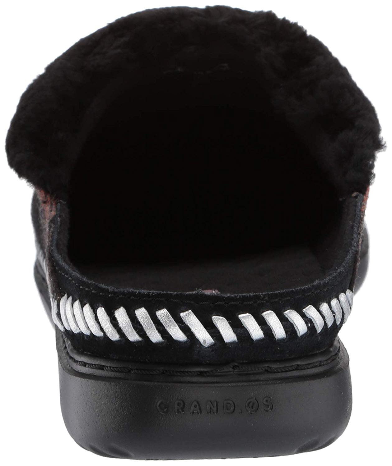 NEW REAL FUR LINED SUEDE COLEHANN SLIPPERS, SIZE 9 1/2 Cole Haan Womens 2.ZeroGrand Fur Closed Toe Slip On Slippers  main image 4