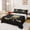 Black Olive 04, variant on Feelyou Tie Dye Soccer Twin Sheets, Goal Net Sport Bedding, Blue Pink, 3pcs, 1 Flat Sheet, 1 Fitted Sheet and 1 Pillowcase