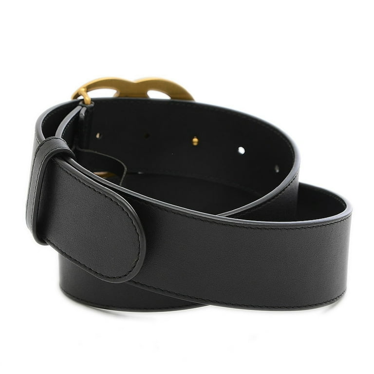Gucci, 4cm Marmont Leather Belt, Men, Black