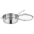 thumbnail image 3 of Cuisinart Professional Series Stainless Steel 3 Qt. Sauté Pan W/Helper & Cover, 3 of 5