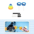 thumbnail image 2 of Kids Fitness Dumbbells Set Water Fitness Toy Exercise Gym Equipment Adjustable Dumbbells for Pool Primary School, 2 of 8