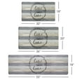 thumbnail image 5 of SoHome Cozy Living Home Sweet Home Modern Farmhouse Anti-Fatigue Kitchen Mat, 20"x36", Grey/Beige, 5 of 8