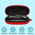 thumbnail image 1 of Fundas protectoras de silicona para auriculares inalámbricos para 1MORE ComfoBuds 2 (rojo), 1 of 8
