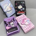 thumbnail image 1 of Sanrio monedero de cuero Pu cartera Anime Hellokitty Kuromi Cinnamoroll Kawaii monedero tarjetero cartera chica regalos de navidad, 1 of 5