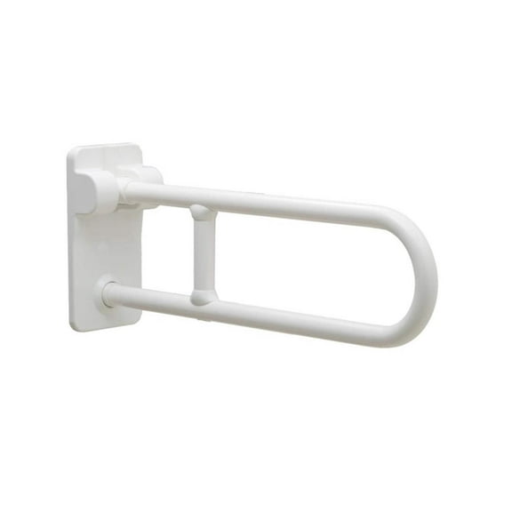 Bobrick B-49916 - 1-1/4" Diameter Vinyl-Coated Swing-Up Grab Bar 28"