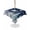 Lake Blue Dark Blue, variant on Outdoor Tablecloth with Umbrella Hole for Patio/Picnic/Party/Camping, Turtle Coastal Waterproof Table Cloth Rectangle Table Cover Washable, Nautical Summer Beach Coral Jellyfish Rustic (60"x 84")