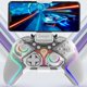 thumbnail image 1 of Controlador de juegos RGB Compatible con Bluetooth para PS4/PS3/Switch para Android/iOS/PC, 1 of 8