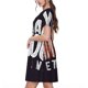 thumbnail image 2 of Easygdp Veterans Day2 para Vestido Transpirable de Mujer, Vestido Suelto de Manga Corta con Pliegues y Bolsillos para el Verano, 2 of 6