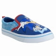thumbnail image 4 of Sonic Boys Slip On Canvas Sneakers (Little Kids), Blue, 13, 4 of 8