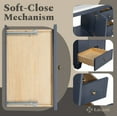 thumbnail image 3 of Lavanti Depos Solidwood 30-inch Bathroom Vanity with Sink - Stylish Navy Blue, 3 of 7