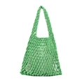 thumbnail image 1 of Bolso Trenzado para Mujer Bolso Tejido Lino Y Algodón Bolso Compras Red (verde), 1 of 9