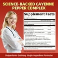 thumbnail image 2 of (2 Pack) Cayenne Pepper Liquid Drops Supplements 300mg, Plus Hawthorn Support Digestive Health, Cardiovascular & Circulatory Support, 2 fl oz, 2 of 7