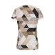 thumbnail image 3 of Blusas para Mujeres Casual, Cuello en V Impreso Manga Corta Camiseta de Verano Top Hecho de Poliéster Cómodo para el Uso Diario, Blusas de Verano de la Mujer, 3 of 6