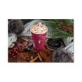 thumbnail image 4 of Bistro Print Solo 16 oz. Paper Hot Drink Cups - Maroon (50/Pack), 4 of 10