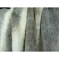 thumbnail image 3 of Plutus PB16444-6072-TC Tissavel Chinchilla Faux Fur Handmade Throw, Gray & Cream - 60 x 72 in., 3 of 4