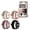 Sand, Rose, Mauve, Black, variant on Xtreme Braided Elastic Smart Watch Band 4-Pack – Universal Fit, Adjustable, Compatible with Apple Watch, Samsung Galaxy and Garmin, Lightweight, Durable