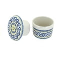 thumbnail image 2 of Blue Rose Polish Pottery Saffron French Butter Dish, 2 of 2
