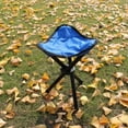 thumbnail image 3 of Taburete plegable DYNWAVEMX Ligero portátil Azul Camping, 3 of 8