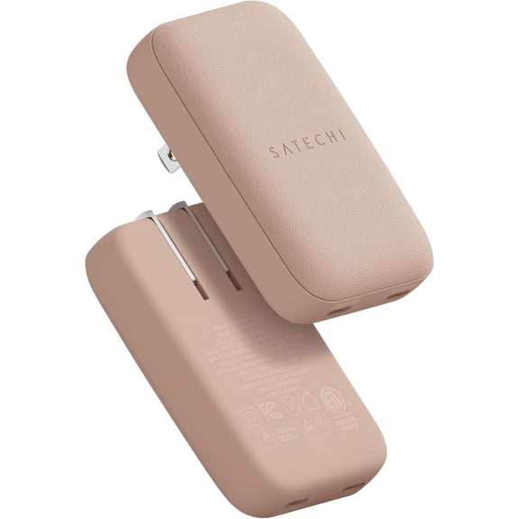 Satechi OntheGo 67W GaN Wall Charger, Dual USB-C, PD 3.0, PPS