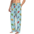 thumbnail image 6 of Naloa Modern Ice Cream Pajama Pants Men, PJ Bottoms, Sleep & Lounge Pants-XX-Large, 6 of 6