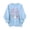 #0045-Light Blue, variant on Halloween Breast Cancer Awareness Womens Sweatshirt Crew Neck Long Sleeve Fleece Pumpkin Ghost Bow Pink Ribbon Print Oversized Womens Tops