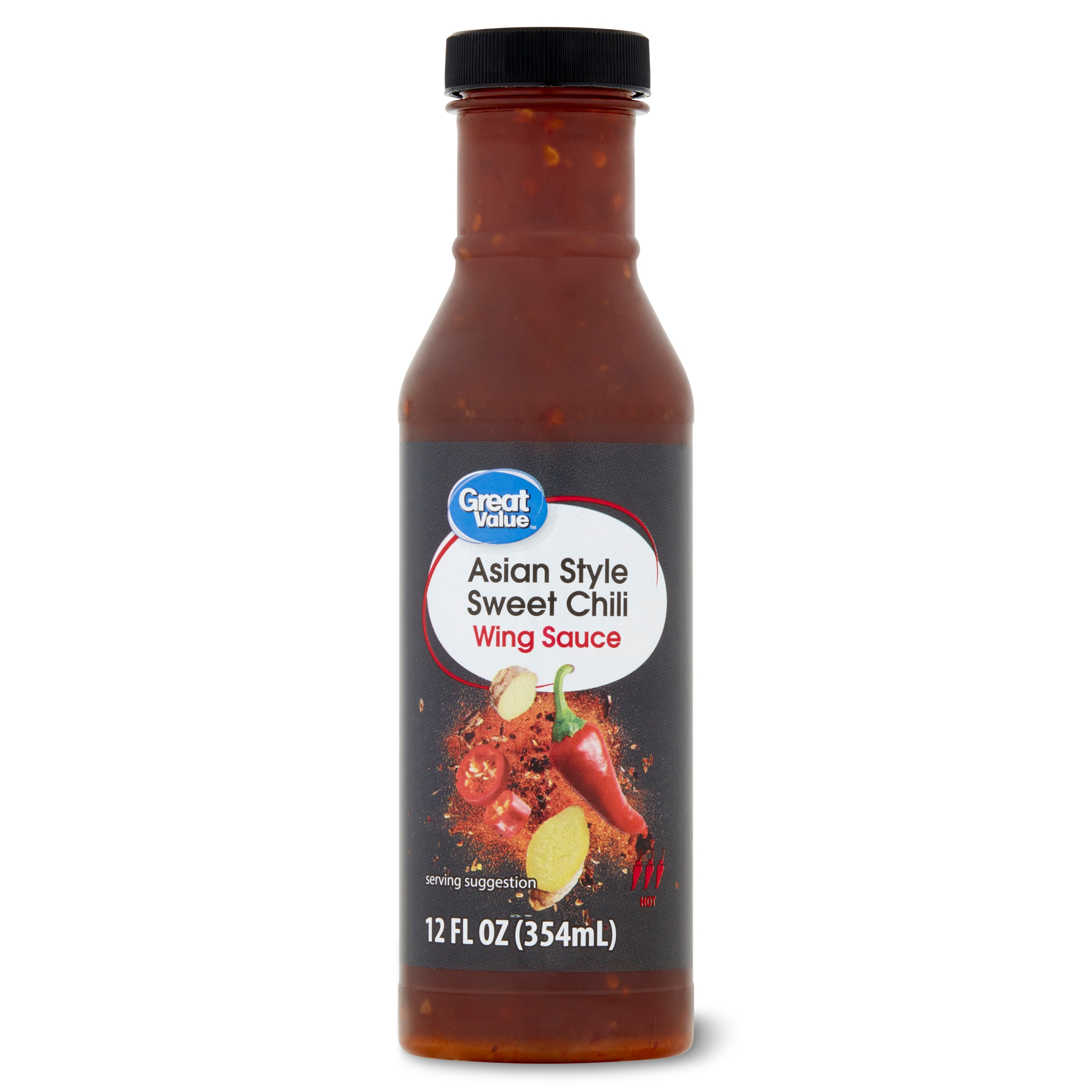Great Value Asian Sweet Chili Wing Sauce, 12 Fl Oz - Walmart.com