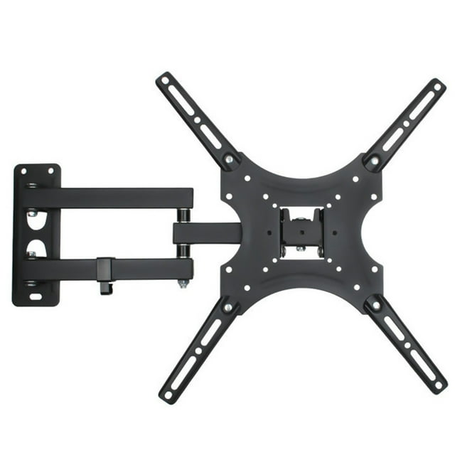 Tilt & Extension TV Bracket, Universality for 32-55in High-Quality Cold-Formed Steel, Smooth Swivel & Space Saving for Meeting Room Classroom