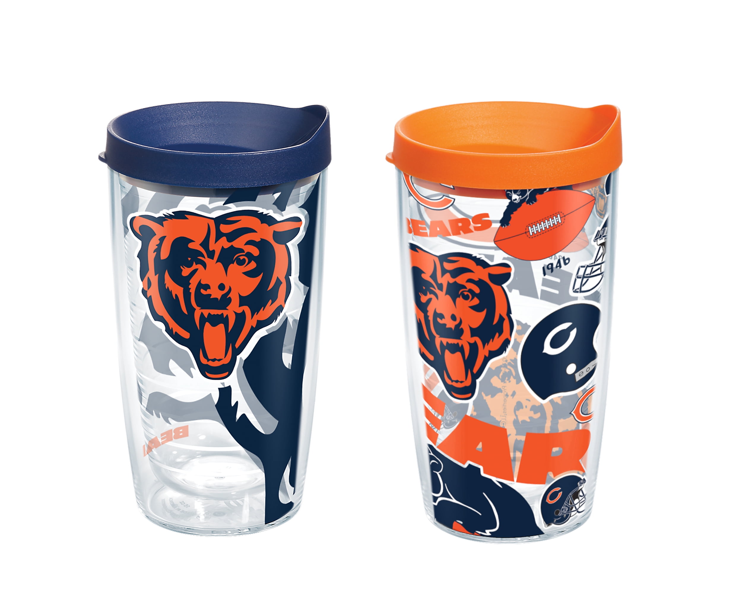 NFL Chicago Bears 16 oz All Over and 