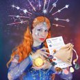 thumbnail image 3 of TIMIFIS A Ores Gemstones Astrology Set Natural Crystal Twelve Constellations Cloth Bag Set Home Decor, 3 of 4