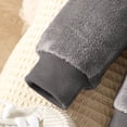 thumbnail image 5 of KPOPLK Boys Clothes Pullover Long Sleeve Crewneck Sweatshirt Pants 2Pcs Fall Winter Lounge Outfits Set 6 9 12 18 Months 2T 3T Dark Gray Size 2-3 Years, 5 of 7