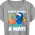 thumbnail image 3 of Disney Finding Dory - There's Always A Way - Women's Short Sleeve Graphic T-Shirt, 3 of 5
