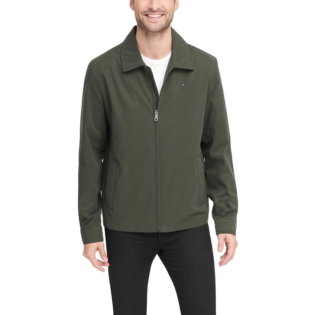 Chaqueta de golf Tommy Hilfiger ligera de microsarga para hombre