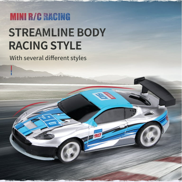 1:58 Remote Control MINI RC Car Battery Operated Racing Car PVC Cans Pack  Machine Drift-Buggy Bluetooth radio Controlled Toy Kid