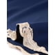 thumbnail image 5 of INSPIRE CHIC Vestidos de salón para mujeres, camisones de satén, vestidos de noche con cuello en V, tirantes de espagueti, pijamas, vestido de noche XL azul marino, 5 of 6