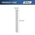 thumbnail image 2 of 20Pcs M5x60mm 304 Stainless Steel Dowel Pin, Cylindrical Shelf Support Peg Pin, 2 of 6